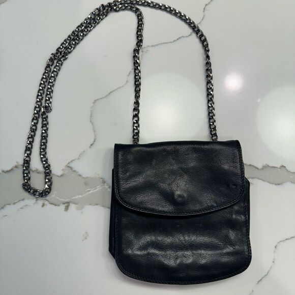 Botkier Handbags - Botkier crossbody black leather purse